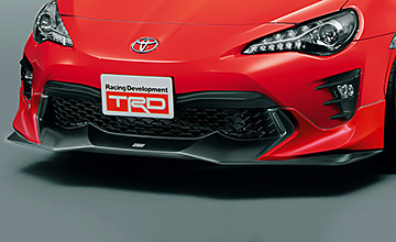 TRD ZN6系後期トヨタ86用フロントスポイラー