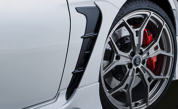 GR86 ZN8 TRD GRフェンダーダクトフィン 右側MS315-18008