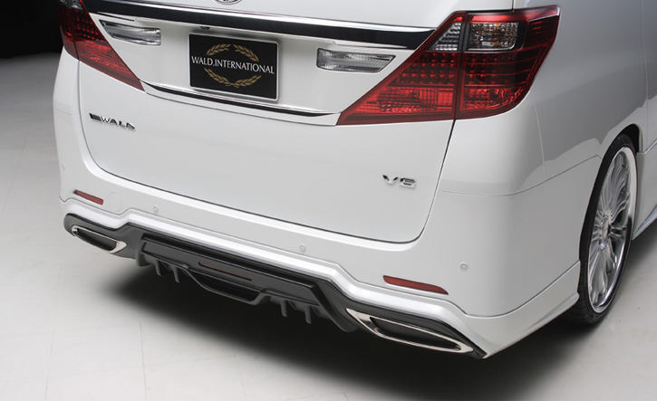 アルファード20系後期(S/SRグレード)用エアロ3点キット(ハーフ) WALD(ヴァルド)(EXECUTIVE LINE)エアロ｜ALPHARD  Onlineショップ通販【auto-ACP】