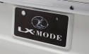 LX-MODE(LXモード) アルファード エアロパーツ リアライセンスフレーム 30系