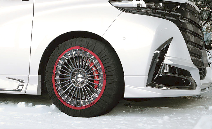 TOM'S(トムス) アルファード スノーソックス・布製タイヤチェーン雪路滑り止め