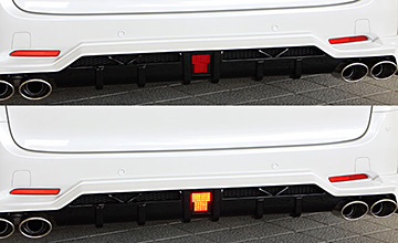 アルファードエクスクルーシブゼウス (別売)LEDバックフォグ