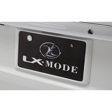LX-MODE(LXモード)　30 アルファード　カラードリアライセンスフレーム