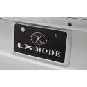 LX-MODE(LXモード)　アルファード/30系　リアライセンスフレーム（エアロ）