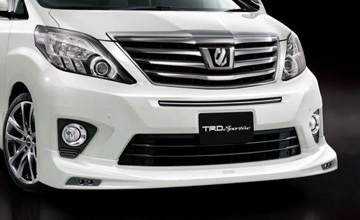 アルファード20系後期(S/SRグレード)用フロントスポイラー TRDエアロ