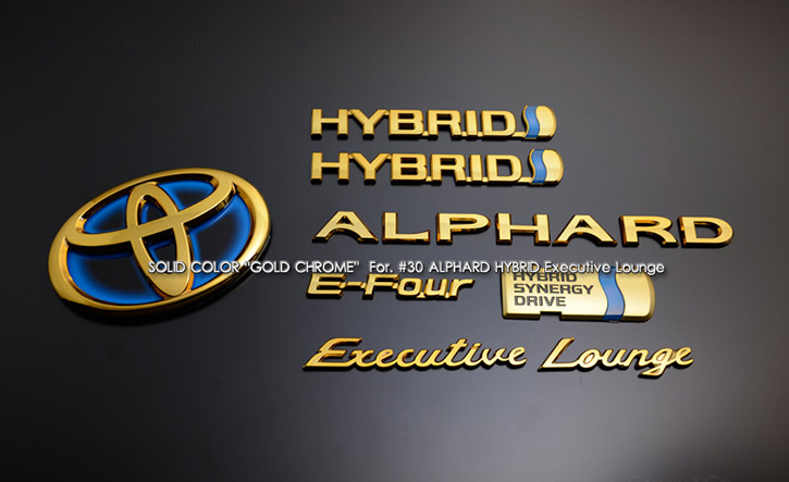 Grazio グラージオ 30系 アルファード ゴールドエンブレム エンブレムパーツ Alphard通販サイトauto Acp