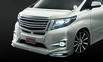 30系アルファード後期　TRDフロントエアロ アルファード30系後期(S系グレード)用フロントスポイラー TRD