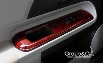 Grazio(グラージオ) P10系アクア用ウインドウスイッチベース・フロント