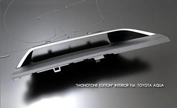 Grazio(グラージオ)　NHP10 アクア　パネル メータークラスター/モノトーンエディション