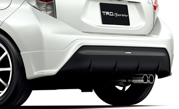 TRD　NHP10 アクア　マフラー ハイレスポンスマフラーVer.S(JQR認証)