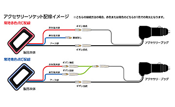 VALENTI(ヴァレンティ) P10系アクア用シートベルトバックルLEDイルミネーション