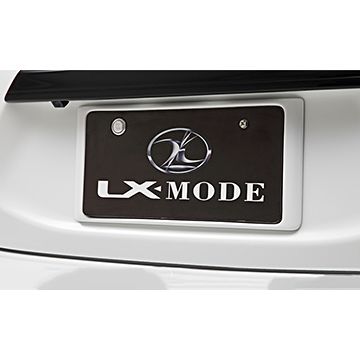 LX-MODE(LXモード)　NHP10 アクア　リアライセンスフレーム
