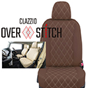 K10系アクア　レザーシートカバー・オーバーステッチ　Clazzio(クラッツィオ)/スタイリッシュ
