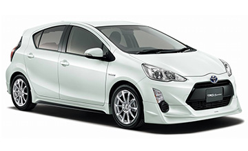 TRD 10系中期アクア用フロントスポイラーVer.2