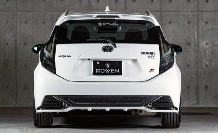 再入荷 Rowen Sport リヤセンターガーニッシュ カーボン トヨタ アクア G S Nhp10用 1t014p10 エアロ ロェン スポーツ キナル別注 Antofagastaen100palabras Cl