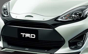 TRD 10系3型アクア用フロントバンパーガーニッシュ