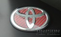 C-HR　GRエンブレム(Tマークエンブレム)レッドカーボン