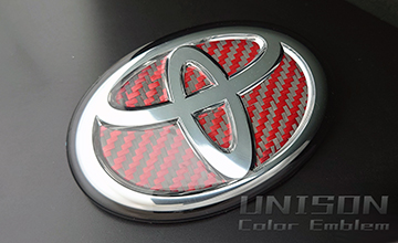 C-HR GRエンブレム(Tマークエンブレム)レッドカーボン C-HR GRエンブレム(Tマークエンブレム)レッドカーボン
