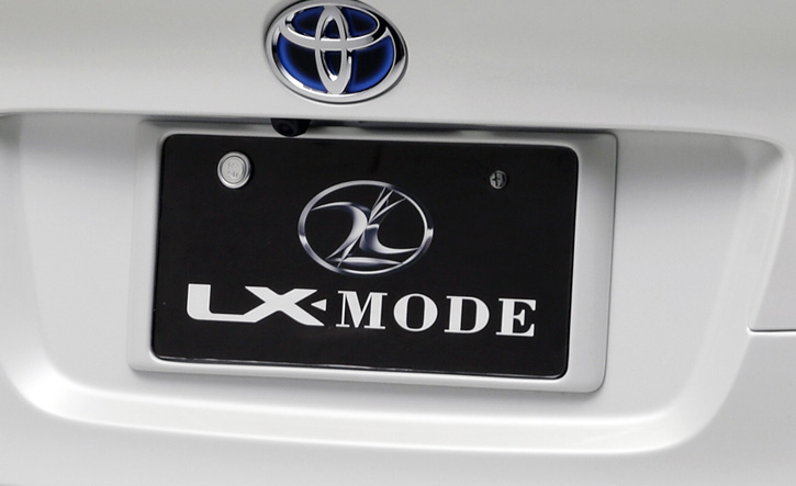 LX-MODE(LXモード) C-HR リアライセンスフレームX10・X50系