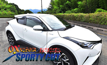 OXバイザー C-HR ドアバイザー