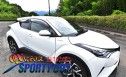 OXバイザー C-HR　ドアバイザー