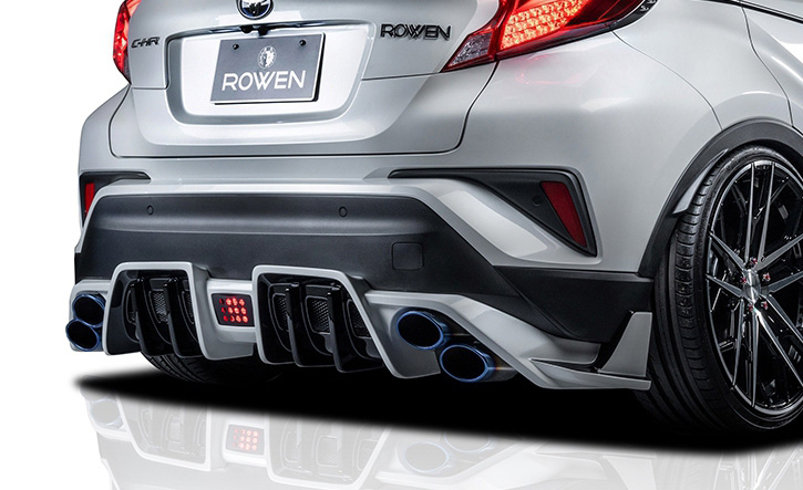 C-HR用リアアンダーディフューザー ROWEN(ロェン)(SV PREMIUM Edition) エアロ