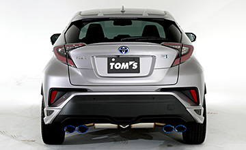 TOM'S(トムス) C-HR リアバンパーフィン