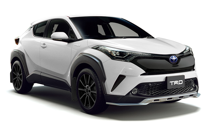 トヨタ C-HR TRD フロントバンパーガーニッシュ