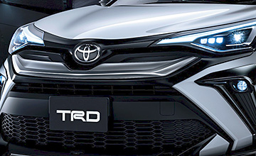 TRD　C-HR 後期　エアロ フロントバンパーガーニッシュ