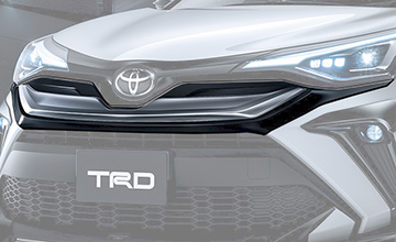 TRD　C-HR/X10・X50系後期　フロントバンパーガーニッシュ（エアロ）(2)