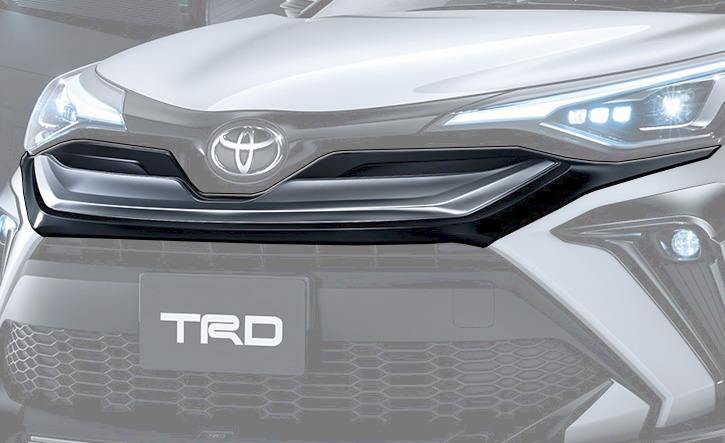 トヨタ C-HR TRD フロントバンパーガーニッシュ