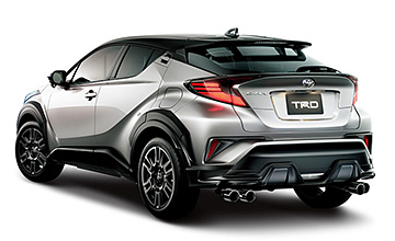 TRD　C-HR/X10・X50系後期　リアハーフ（フィールドモンスターエアロ）(2)