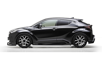 WALD(ヴァルド)　C-HR/X10・X50系　サイドステップ（SPORTS LINEエアロ）(2)