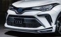 EXCLUSIVE ZEUS(エクスクルーシブゼウス)　C-HR 後期　エアロ フロントハーフスポイラー