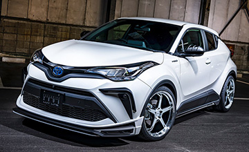 エクスクルーシブゼウス C-HR ボンネットスポイラー