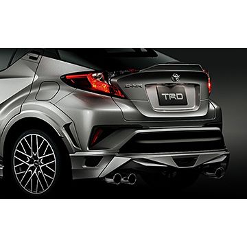 TRD　C-HR/X10・X50系後期　リアハーフ（ストリートモンスターエアロ）(1)