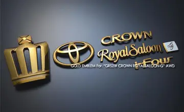 Grazio グラージオ クラウン エンブレムパーツ ヒートブルーエンブレム ゴールドエンブレム他 Crown通販サイトauto Acp