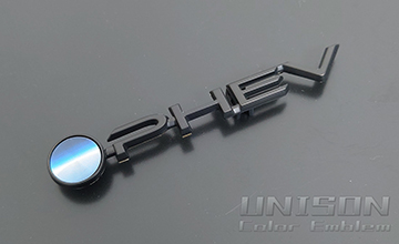 クラウンスポーツUNISON-純正エンブレム改 PHEVエンブレム