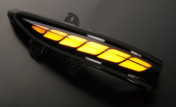REVIER(レヴィーア)　210 クラウン　LEDミラーウインカー レンズ(流星シーケンシャルウインカー)　WS
