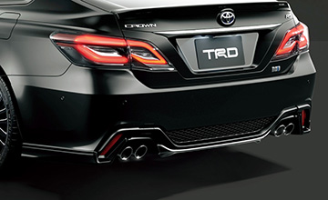 TRD クラウン リアアンダースポイラー