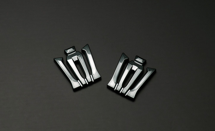 Grazio グラージオ S2 H系 クラウン ブラッククロームエンブレム エンブレムパーツ Crown通販サイトauto Acp