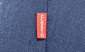 Clazzio(クラッツィオ) エスクァイア レザーシートカバー・ジーンズ|専用タグ