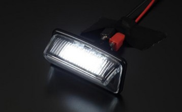 50系エスティマ用LEDナンバーランプ