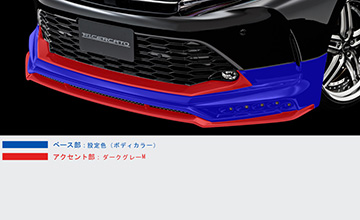 ハリアーアドミレイション 塗り分け