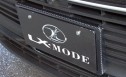 LX-MODE(LXモード) ハリアー エアロパーツ カーボンライセンスプレートベース 80系