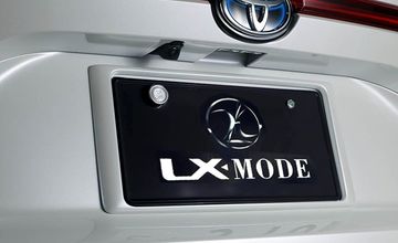 80系ハリアー　エアロパーツ・リアライセンスフレーム　LX-MODE(LXモード)/エアロ(1)