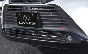 LX-MODE(LXモード) ハリアー フロントバンパーブラックトリム