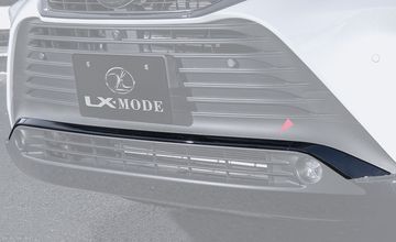 80系ハリアー　エアロパーツ・フロントバンパーブラックトリム　LX-MODE(LXモード)/エアロ(2)