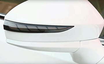 ハリアーREVIER(レヴィーア) ウインカー点灯イメージ(他車種)