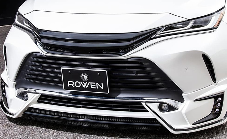 ハリアー80系用フロントグリル ROWEN(ロェン)(JAPAN PREMIUM) エアロ